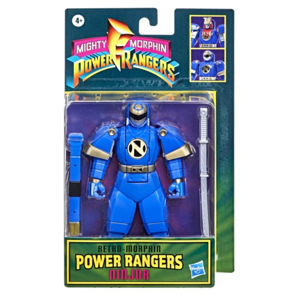 Mighty MorphinPower Rangers Morphin Ninjor Fliphead Action Figure NEW